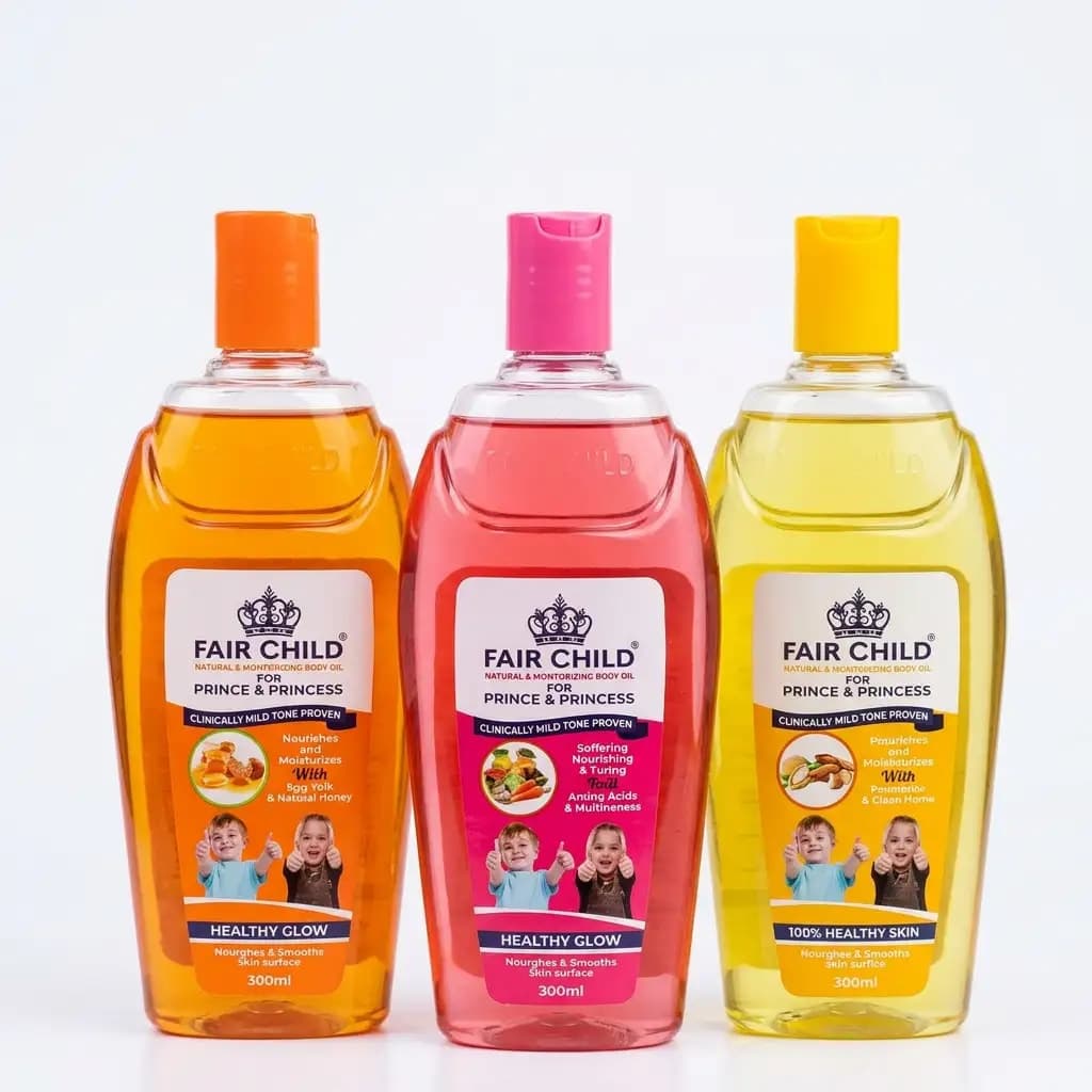 Fair Child for Prince & Princess Natural Moisturizing Body Oil 200ml
