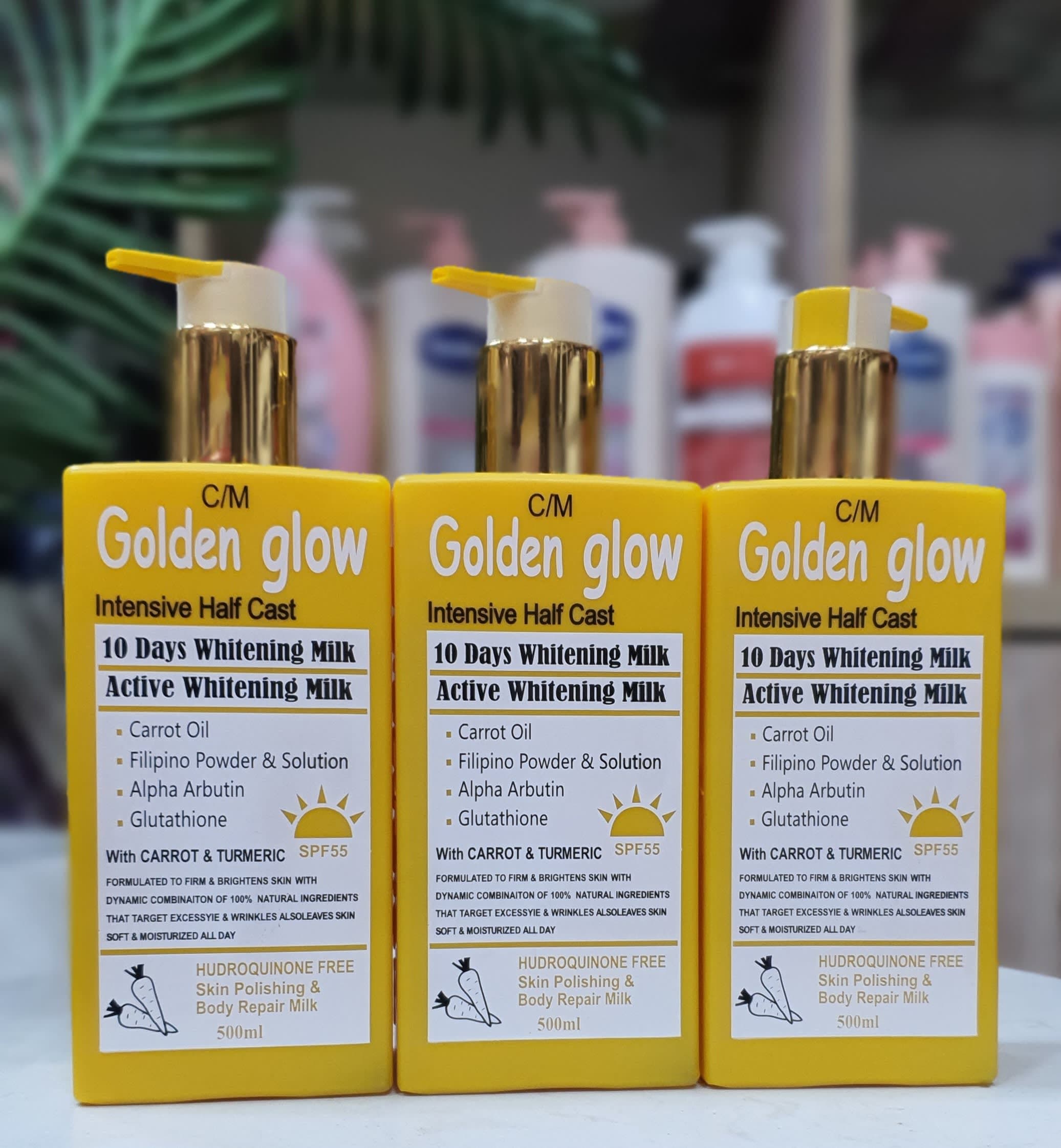 GOLDEN GLOW INTENSIVE HALFCAST WHITENING MILK